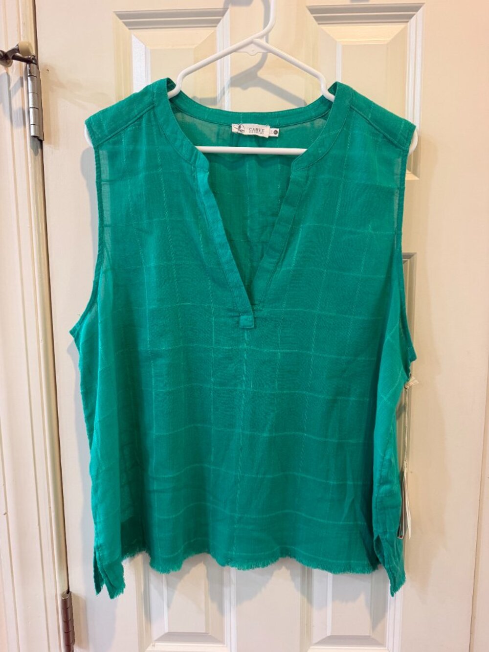 Carve Designs - Dylan Textured Tank - Fern